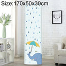 Simple Vertical Cabinet Type All Inclusive Air Conditioning Fabric Dust Cover, Size:170x50x30cm, Style:Raindrop