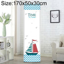Simple Vertical Cabinet Type All Inclusive Air Conditioning Fabric Dust Cover, Size:170x50x30cm, Style:Sailboat