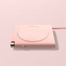 Portable Small USB Timing Insulation Coaster(Pink)