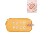 Long Travel Multifunctional Waterproof Wash Cosmetics Storage Bag(Yellow)