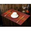 2 PCS Home Table Cup Mat Creative Decor Coffee Drink Placemat Tableware, Size: 45x30cm(Red)