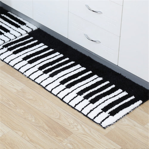 Simple Pattern Modern Household Non-slip Absorbent Floor Mats for Kitchen and Bathroom, Size:40x60cm(Piano)