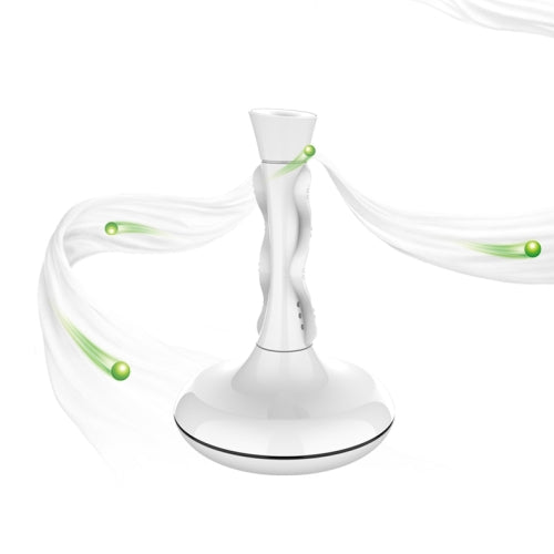 Ultrasonic Whirlpool Washing Machine Mini Portable Travel Washer(White)