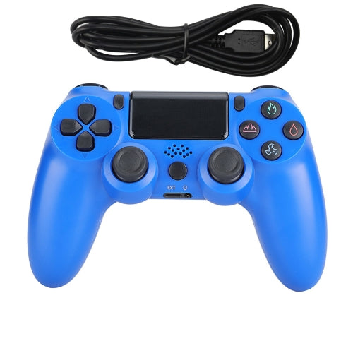 Wired Game Handle For PS4, Product color: Wired Version (Blue)