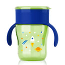 Baby Leak-proof Drinking Cup Children's Cup Natural Sipping Cup(Blue)