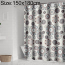 Bohemian Mandala Shower Curtains Bathroom Geometric Waterproof Bath Curtain, Size:150x180cm