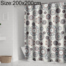 Bohemian Mandala Shower Curtains Bathroom Geometric Waterproof Bath Curtain, Size:200x200cm
