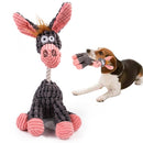 B11310 Dog Bite-resistant Molar Training Interactive Pet Sounding Toy(Grey)