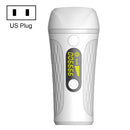 Home Painless Laser Hair Removal Instrument, Specification:US Plug(White)