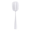Long Handle Sponge Cup Brush Mug Cleaning Brush Bottle Brush Glass Cup Brush(White)