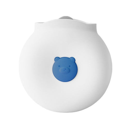 Creative Silicone Cute Water Injection Mini Portable Warm Water Bag(White Bear)
