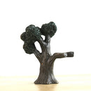 Mini Micro Landscape Small House Resin Ornaments Creative Home Decorations(Big Tree )