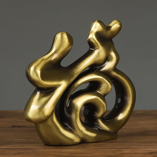 Vintage Chinese Zinc Alloy Ancient Bronze Blessing Ornaments