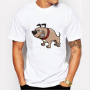 Short-sleeved Printing Pattern T-shirt for Men(407)