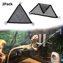 2 PCS Chameleon Reptile Lizard Landscaping Avoiding Hanging Swing Pet Hammock(M)