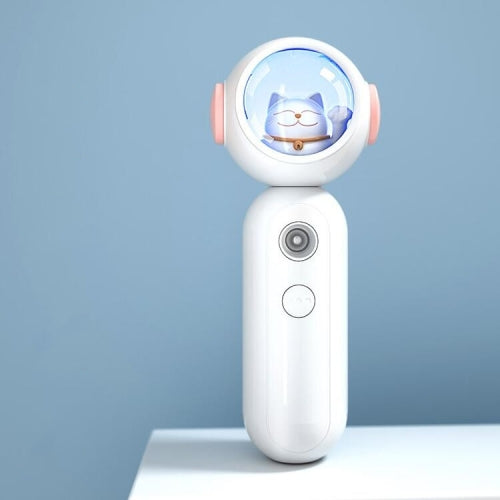 Lucky Cat Rechargeable Portable Nano Anion Facial Moisturizing Humidifier Auto Alcohol Sprayer(White)