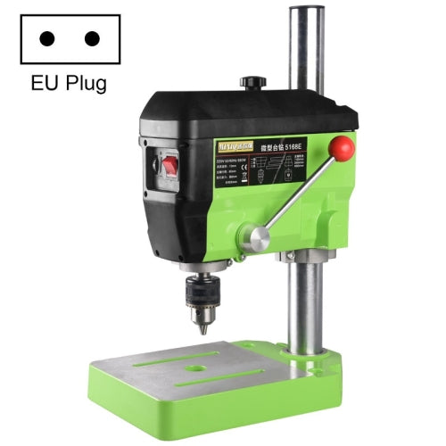 Household Multifunctional Micro-Speed Adjustable Bench Drill Woodworking Buddha Beads Making Milling Tools, EU Plug, Style: 680W Deluxe Drill