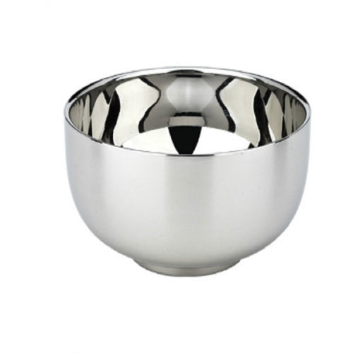 Stainless Steel Double-layer Vacuum Insulation Anti-scalding Bowl, Diameter: 12cm