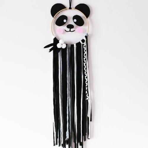 Cute Children Room Bedroom Panda Wind Chime Pendant Decoration(Girl)