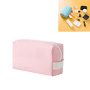 2 PCS Portable Travel Makeup Large-capacity Storage Wash Bag(Pink)