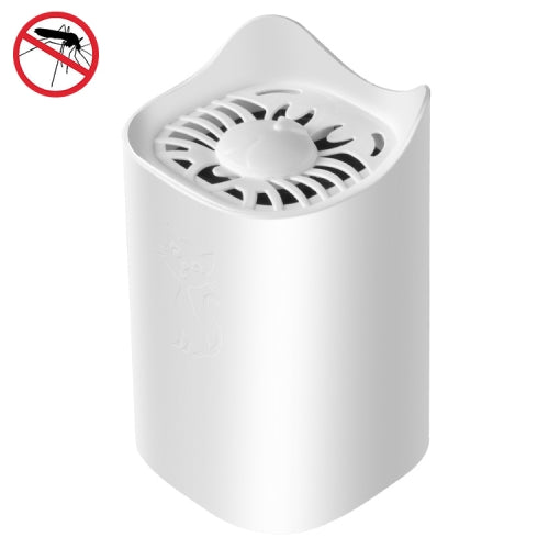 Household USB Mosquito Trap LED Photocatalyst Suction Type Mosquito Killing Lamp(White)
