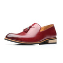 Pointed British Men Dress Shoes Soft Rubber Sole Shoes Wedding Shoes, Size:46(Brown)