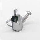 1:12 Mini House Toy Garden Accessory Simulation Iron Watering Can(Silver )