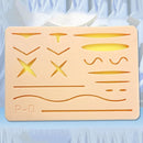 Laparoscopic Surgery Simulation Training Multiple Wound Suture Module Simulation Silicone Human Skin
