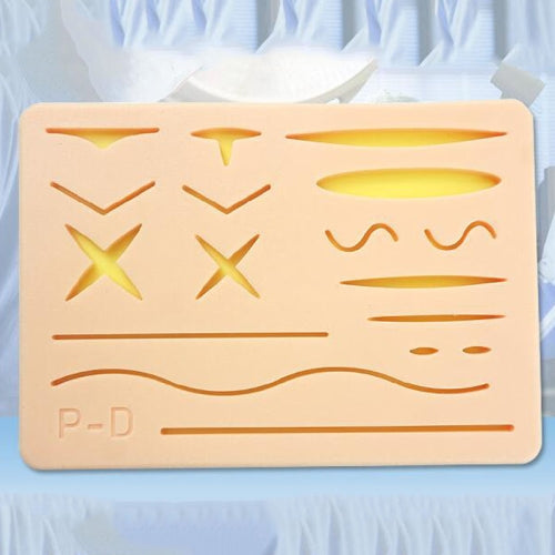 Laparoscopic Surgery Simulation Training Multiple Wound Suture Module Simulation Silicone Human Skin