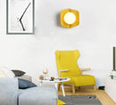 White Light LED5W Wall Lamp Macaron Lamp Creative Bedroom Wall Lamp Corridor Aisle Stair Wall Lamp Living Room Lamp( Yellow )