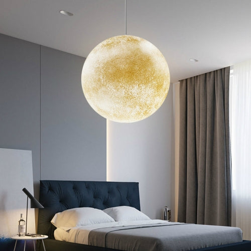 60cm Creative Art Restaurant Moon Chandelier with 5W Warm White Light LED