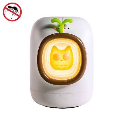 Mini USB Household Electronic Physical Mosquito Repellent Night Light(White)