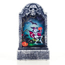 2 PCS Halloween Bar Atmosphere Retro Simulation Tombstone Lights Decorations(Bone)