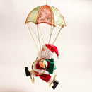 2 PCS Christmas Electric Santa Claus Pendant Creative Toy Ornament