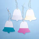 2 Box Creative Christmas Pentagram Angel Pendant Decoration(Bells )