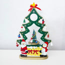 2 PCS Christmas Creative Christmas Tree Music Box Santa Claus Gift Music Box(Green )