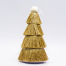 2 PCS Tassel Christmas Tree Ornaments Creative Home Decoration Ornaments( Brown )