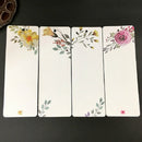 Elegant Pattern Paper Bookmark School Stationery Exquisite Small Gift(Elegant Pattern )