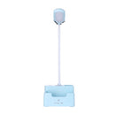 Student USB Charging Bedroom Touch LED Eye Protection Multifunctional Creative Desk Lamp, Style:Without Fan(Blue)