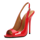 Women Sexy Fashion High Heels, Size:38(Red)