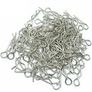 1000 PCS / Pack Stainless Body Shell Clip Pin Electric Oil Truck Universal R Buckle, Specification:Large (1/8 car)