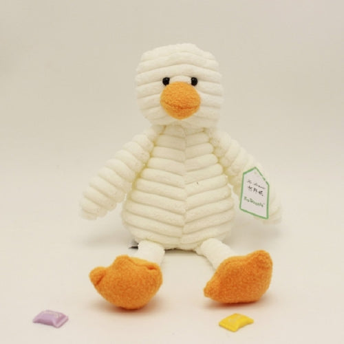 Striped Animal Plush Toy Doll Creative Animal Doll, Type:Duck, Height:15cm