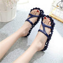 Men and Women Soft Bottom Slip Slippery, Shoe Size:44-45(Blue)