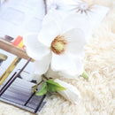 Home Accessories Simulation Magnolia Chinese Wedding Flowers(White)