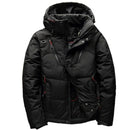 White Duck men coat male Clothing winter Down Jacket Outerwear, Size:M(Black)