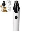 Pet Nail Polisher Cats and Dogs Clean Nails Electric Manicure, Style:PTy068 1 Block Silent Version