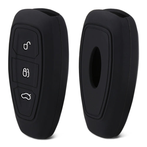 Silicone Car Key Cover for Ford Kuga Focus 3 4 Ecosport Fiesta
