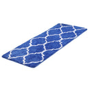Microfiber Washable Mat Non-Slip Bath Carpets for Bathroom, Size:45x65cm(Blue)