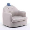 Children Animal Cartoon Sofa Baby Sofa Reading Lazy Sofa(Grey Dinosa)