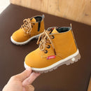 Children Casual Soft Bottom Cotton Shoes, Material:Cloth Shoes, Size:25(Yellow )